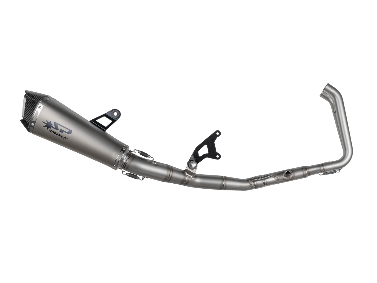 Spark Kawasaki Ninja 500 / 400 "Konix Evo" Titanium Full Exhaust System (Ninja 400 2018-2023 / Ninja 500 2024-2026)