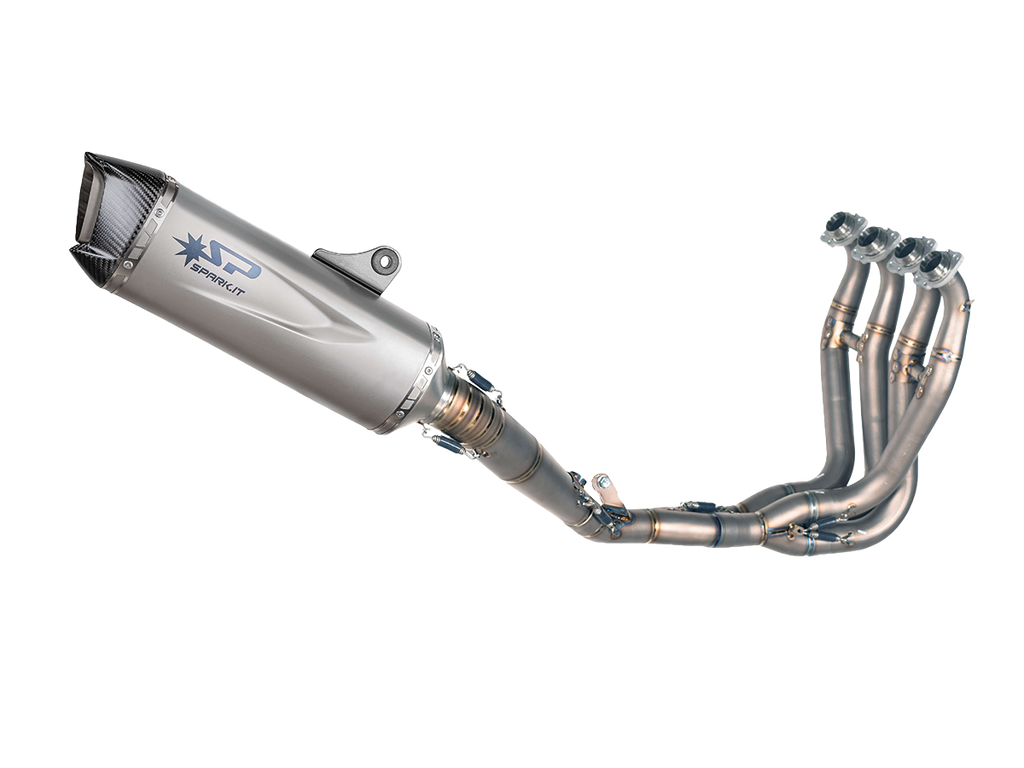 Spark Kawasaki Ninja ZX-6R "Force Evo" Titanium Full Exhaust System (WSBK Evolution) (2009-2026)