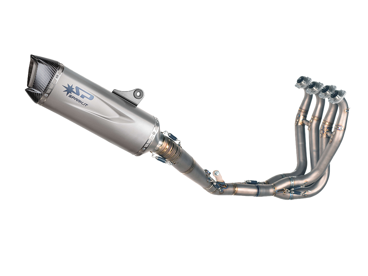 Spark Kawasaki Ninja ZX-6R "Force Evo" Titanium Full Exhaust System (WSBK Evolution) (2009-2026)