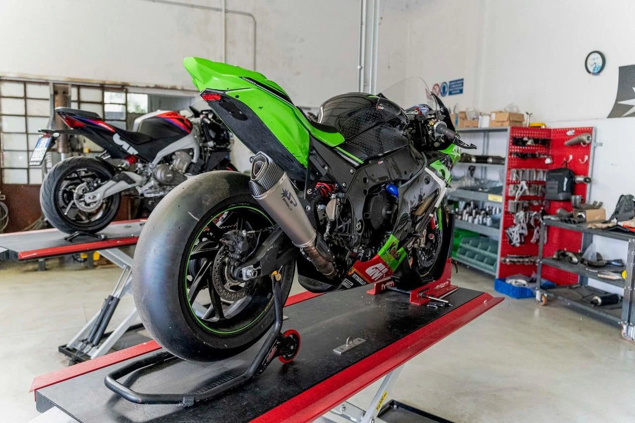 Spark Kawasaki Ninja ZX-10R "Grid-O" Titanium Full Exhaust System (WSBK Evolution) (2016-2026)
