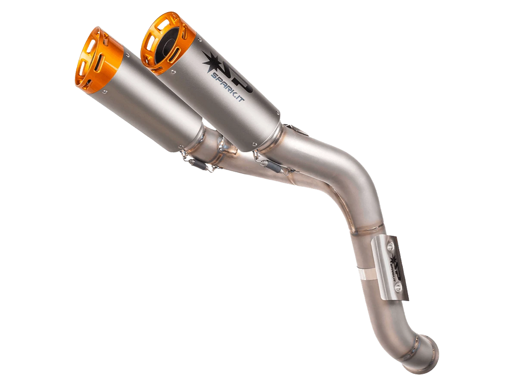 Spark KTM 1390 / 1290 Super Duke R / R Evo "Double Dyno Orange" Semi-Full Exhaust System (2020-2026)