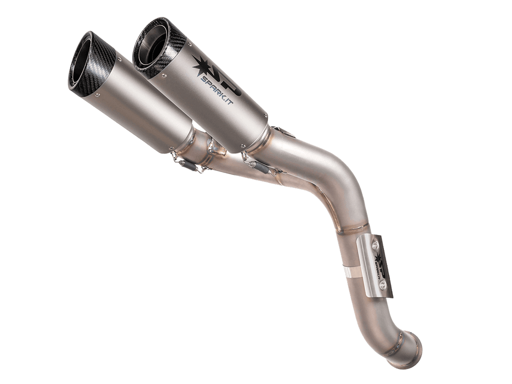 Spark KTM 1390 / 1290 Super Duke R / R Evo "Double Dyno Carbon" Semi-Full Exhaust System (2020-2026)