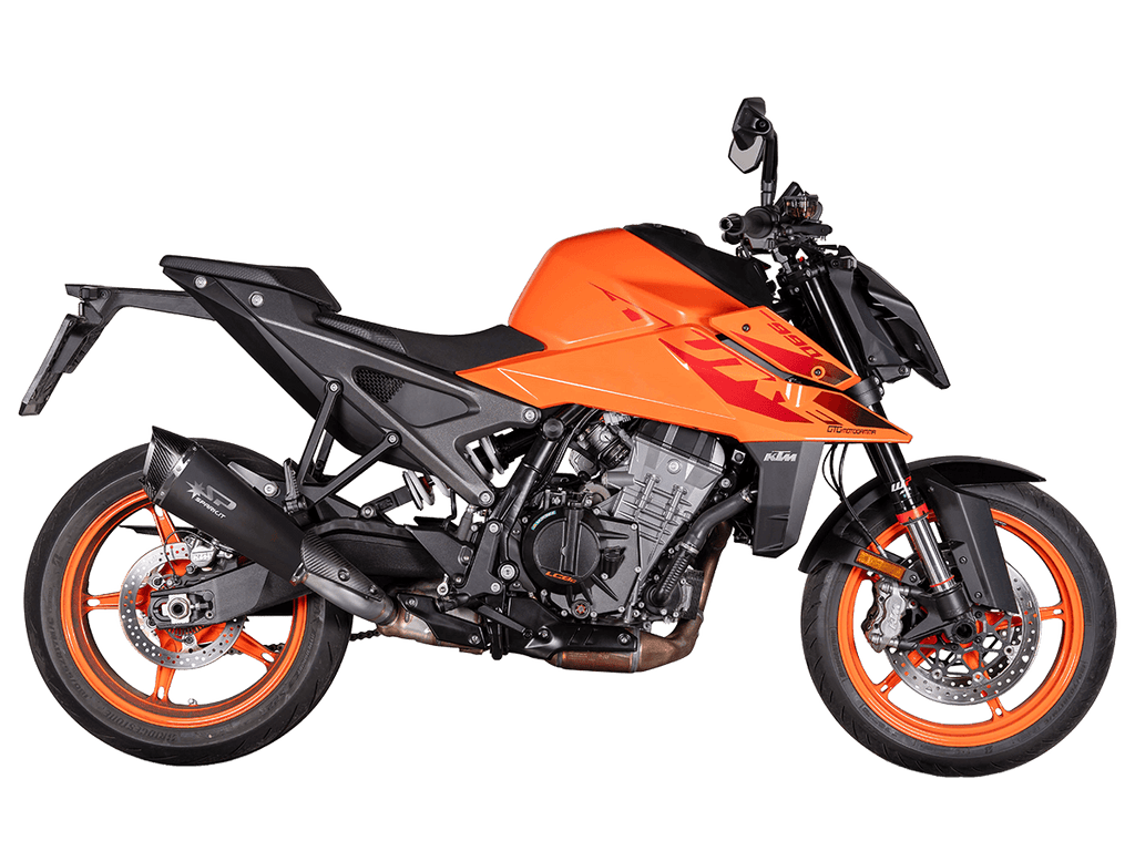 Spark KTM Duke 990/R "Konix Evo Dark" Slip-On Exhaust System (2024-2026)