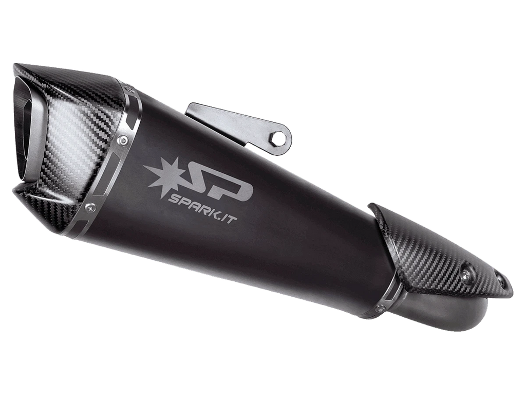 Spark KTM RC R "Konix Evo Dark" Slip-On Exhaust System (990 RC R 2026)