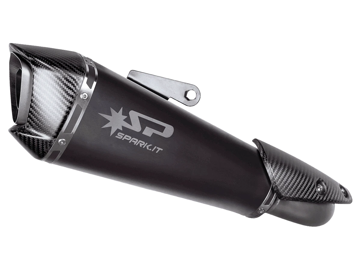 Spark KTM RC R "Konix Evo Dark" Slip-On Exhaust System (990 RC R 2026)