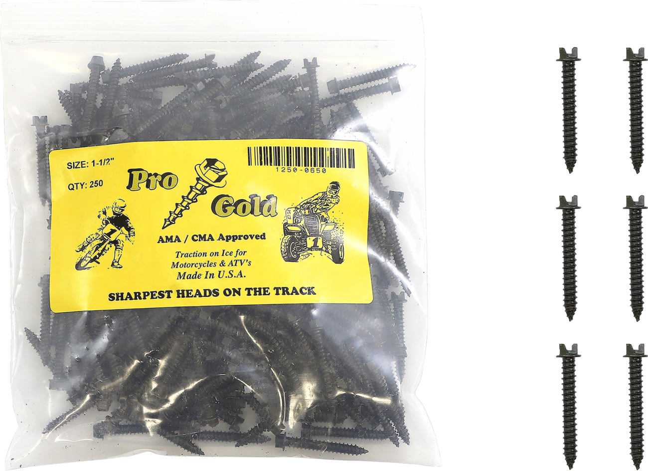 GOLD SCREWS "Pro Gold" Ice Screws