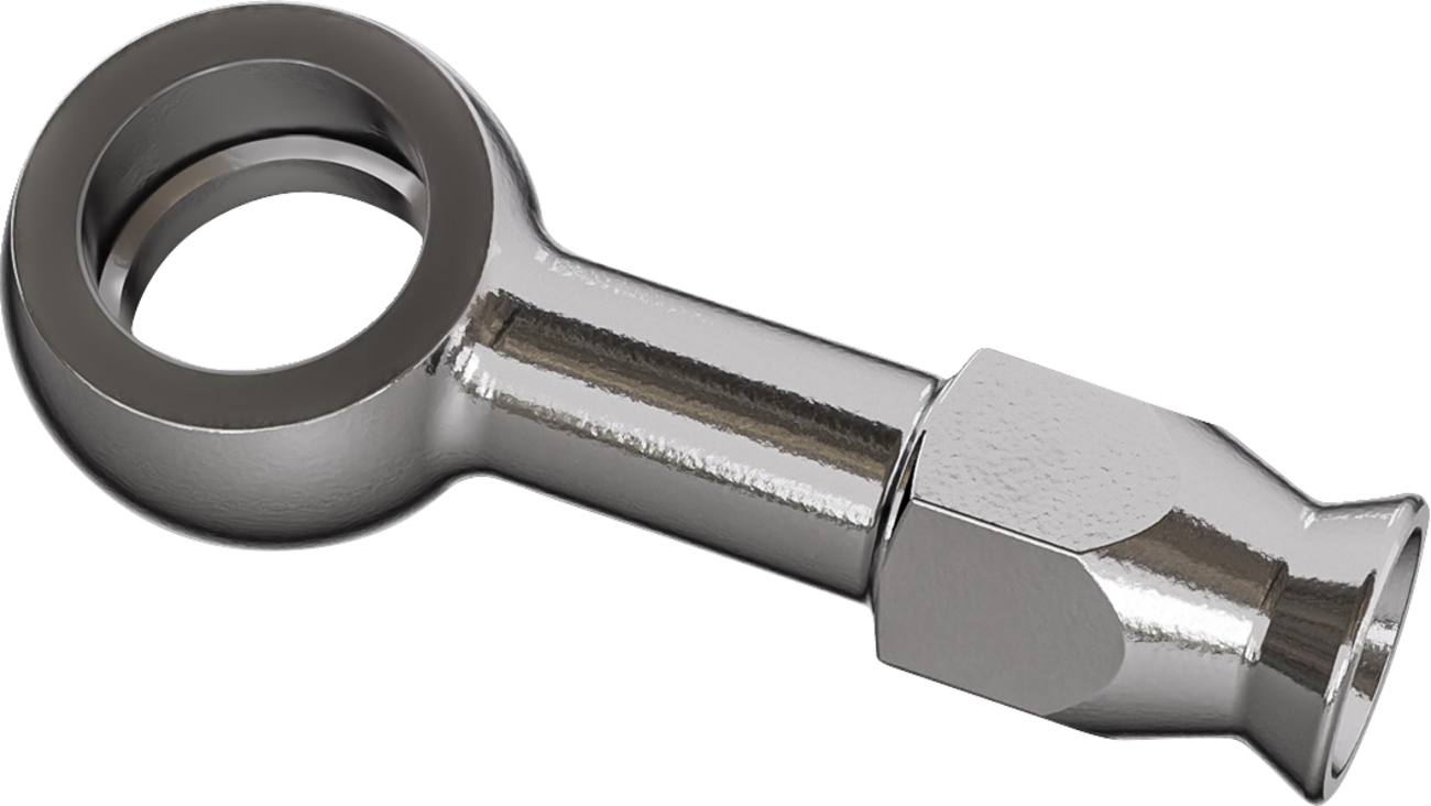 GOODRIDGE Banjo Adapter - Banjo Adaptor / 3/8" / Straight / Long 1742-0725