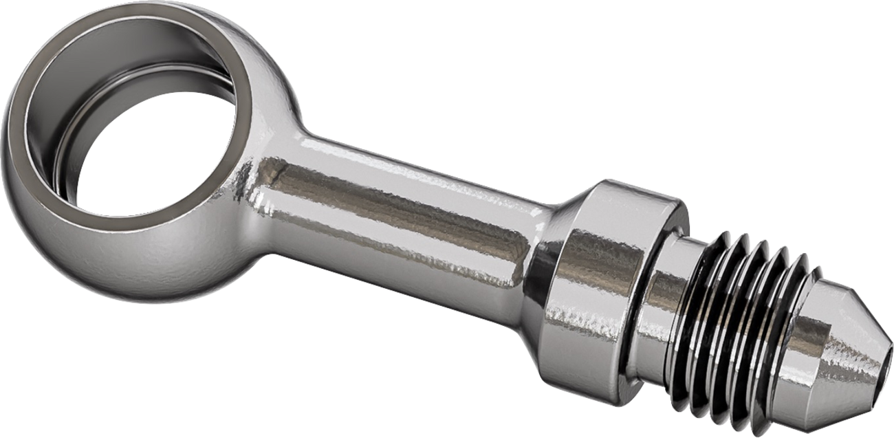 GOODRIDGE Banjo Adapter - Banjo Adaptor / 7/16 bolt / Straight 1742-0713