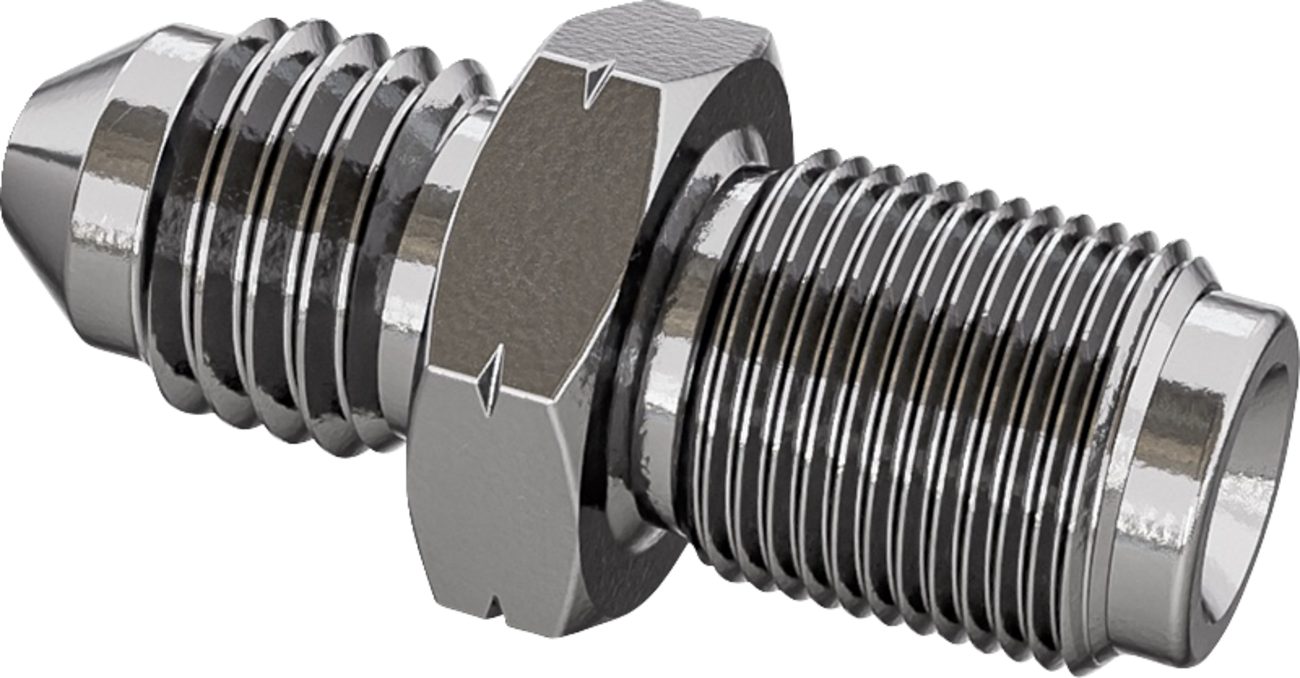 GOODRIDGE Banjo Adapter - Brake Adapter / 10X1.25 AN3 1742-0750