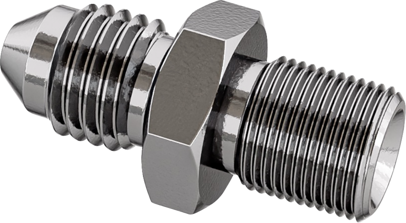 GOODRIDGE Banjo Adapter - Brake Adapter / AN3 to 1/8 NPT 1742-0751