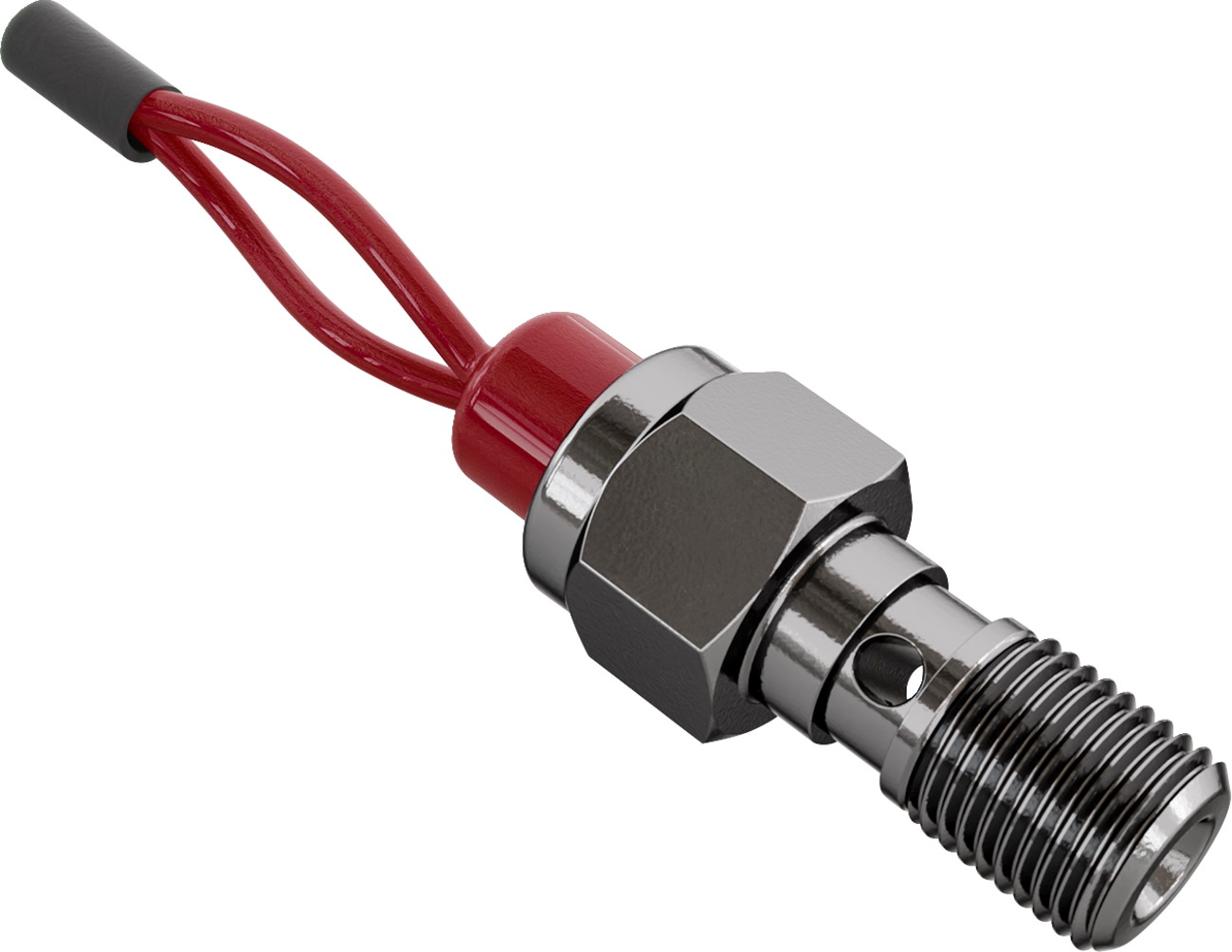 GOODRIDGE Banjo Adapter - Brake Switch Banjo Bolt / Single M10x1.0 20 mm 1742-0758