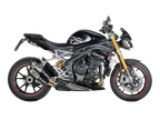 Spark Triumph Speed Triple 1200 "Double Dyno" Slip-On Exhaust (Carbon) (2021-2026)