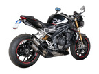 Spark Triumph Speed Triple 1200 "Double Dyno" Slip-On Exhaust (Carbon) (2021-2026)