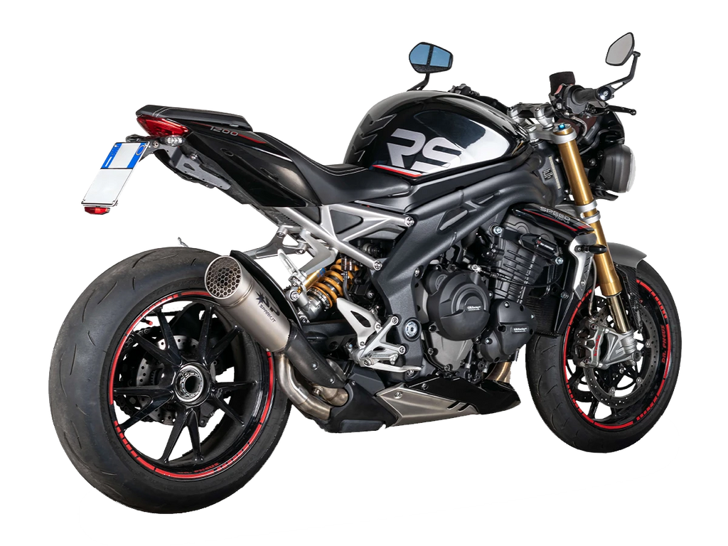 Spark Triumph Speed Triple 1200 "Grid-O" Slip-On Exhaust (2021-2026)
