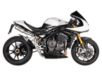 Spark Triumph Speed Triple 1200 "Double Dyno" High Mount Exhaust (Carbon) (2021-2025)