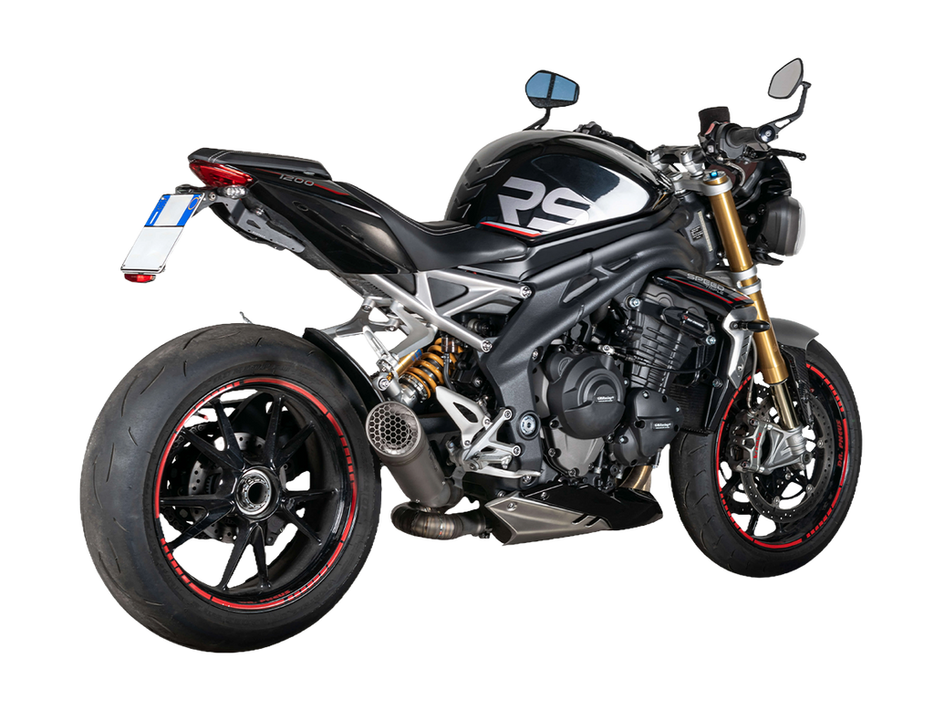 Spark Triumph Speed Triple 1200 "Grid-O" Semi-Full Exhaust System (2021-2026)