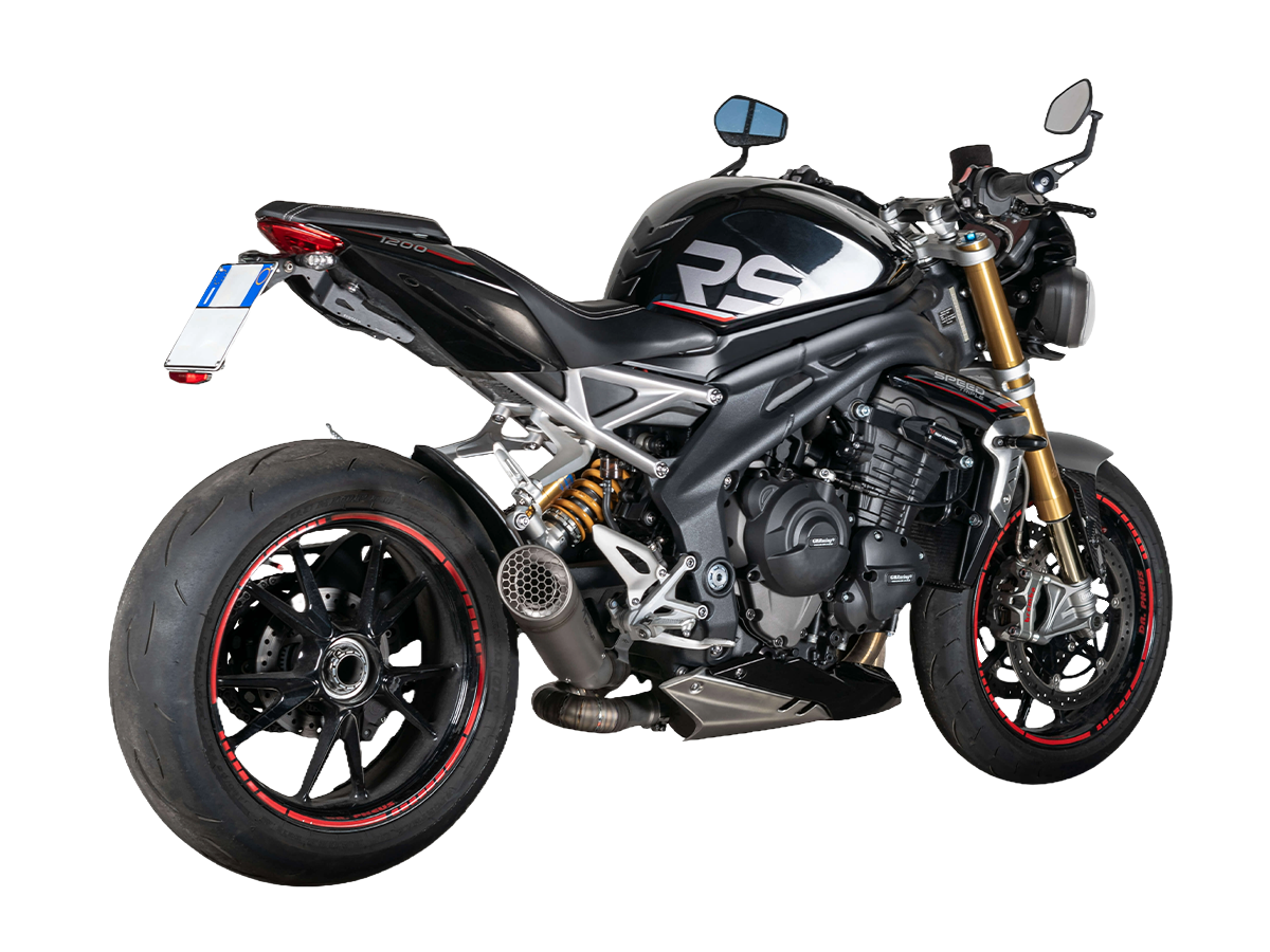 Spark Triumph Speed Triple 1200 "Grid-O" Semi-Full Exhaust System (2021-2026)