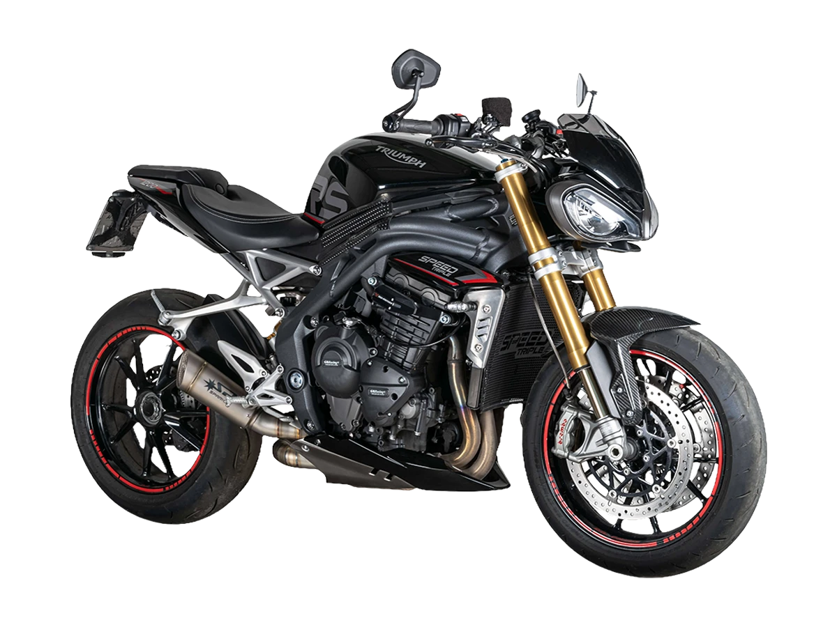 Spark Triumph Speed Triple 1200 "Grid-O" Semi-Full Exhaust System (2021-2026)