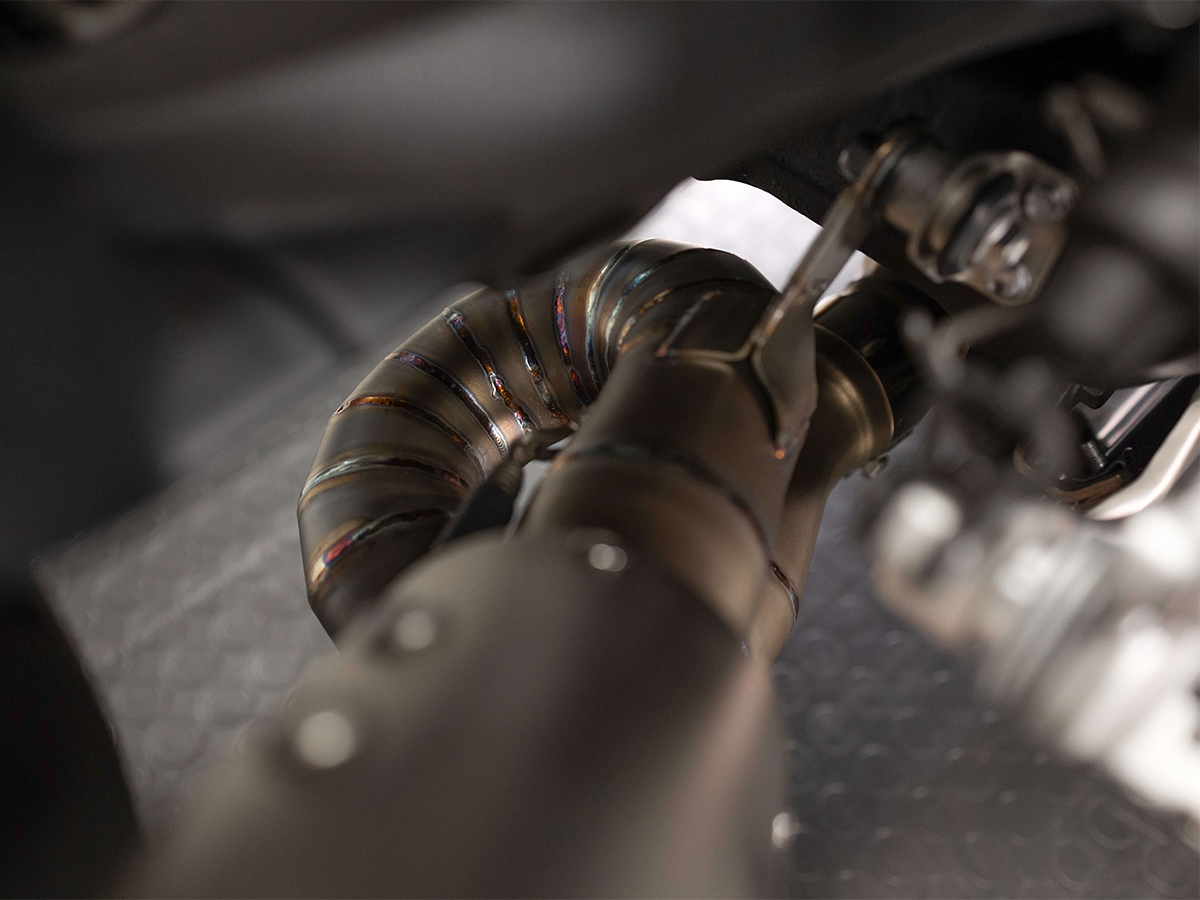 Spark Triumph Speed Triple 1200 "Grid-O" Semi-Full Exhaust System (2021-2026)