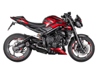 Spark Triumph Street Triple 765 R/RS Moto2 "Grid-O" Exhaust System (E5) (Dark) (2023-2026)