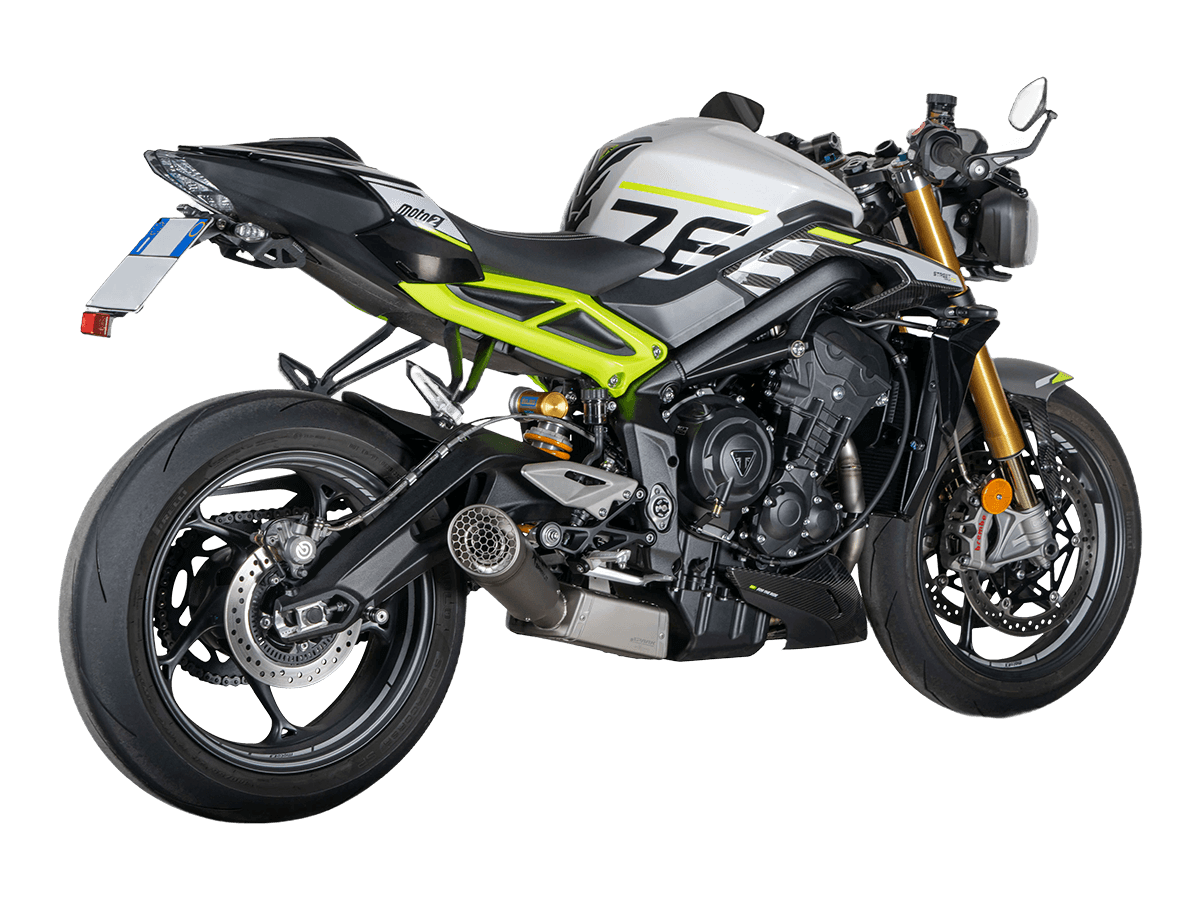 Spark Triumph Street Triple 765 R/RS Moto2 "Grid-O" Exhaust System (E5) (2023-2026)