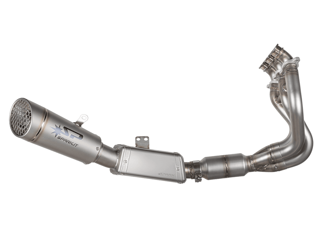 Spark Triumph Street Triple 765 R/RS Moto2 "Grid-O" Exhaust System (E5) (Dark) (2023-2026)