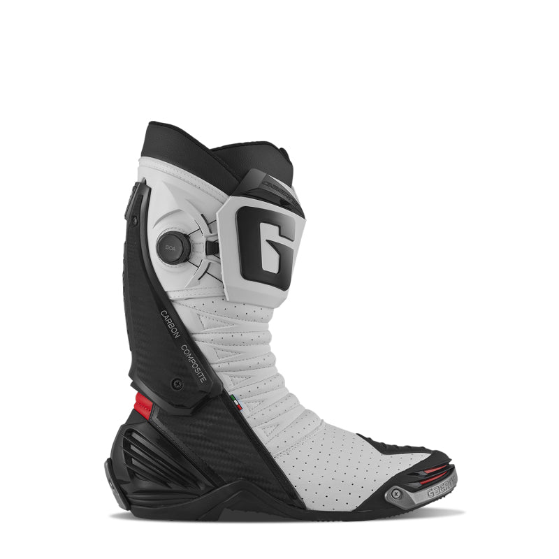 Gaerne GP1 LS Air Boot White/Red Size - 7 - 2461-005-7