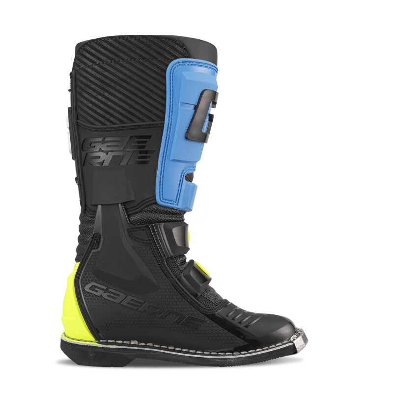 Gaerne GXJ Boot Black/Blue/Fluorescent Yellow Size - Youth 1 - 2169-013-1