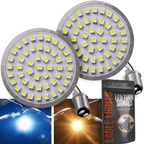 Eagle Lights Generation II Premium LED Front Turn Signals with Full Running Light for Harley-Davidson® Motorcycles