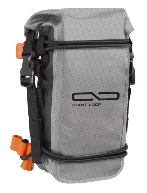 Giant Loop Fender Bag/Number Plate Bag 3.5L - Gray - FDBG25-G