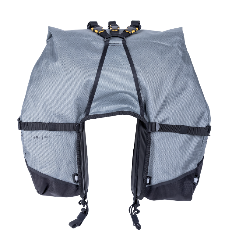 Giant Loop Great Basin Saddlebag 68L - Gray - GBSB25-G
