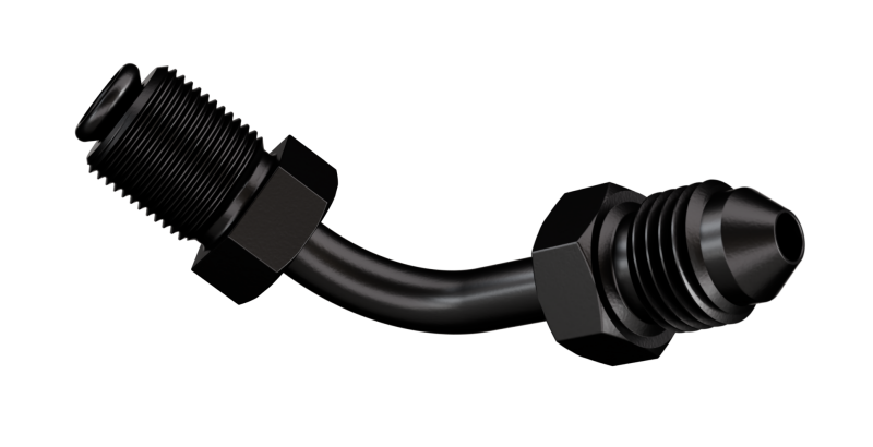 Goodridge 18+ Harley-Davidson Softail Models Front ABS Adaptor - Black - PMCHD-032ZBK
