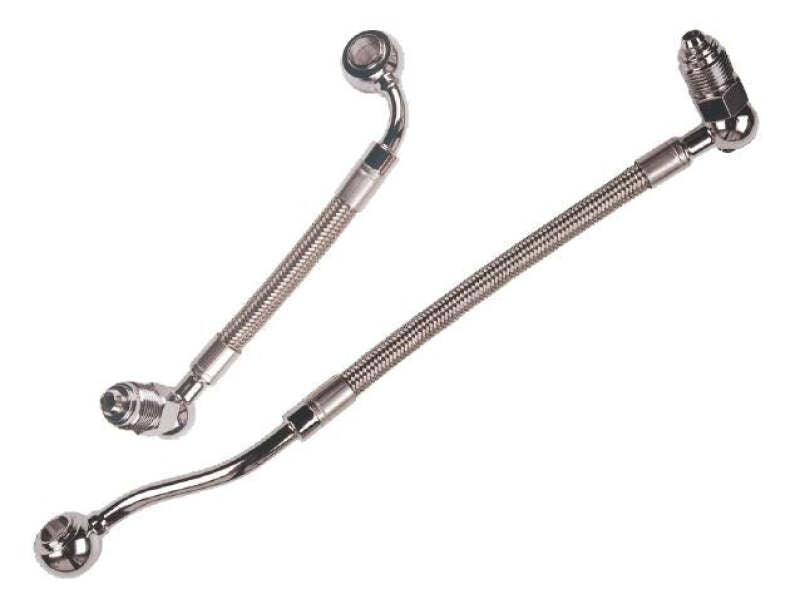 Goodridge 1995-1999 Harley-Davidson FLH / FLT Multi Model EFI Fuel Line Kit-Clear - HDFL-005/CL