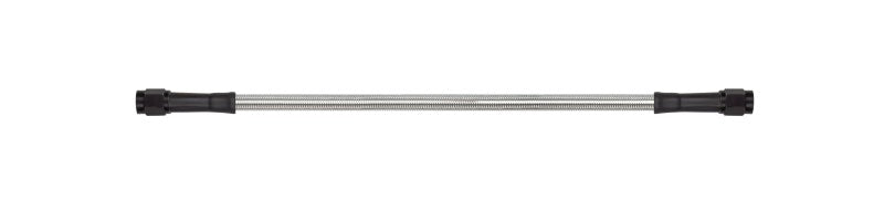 Goodridge 68in Universal Brake Line Assembly w/Black Zinc Fittings & Clear Hose - 30368TB-CL