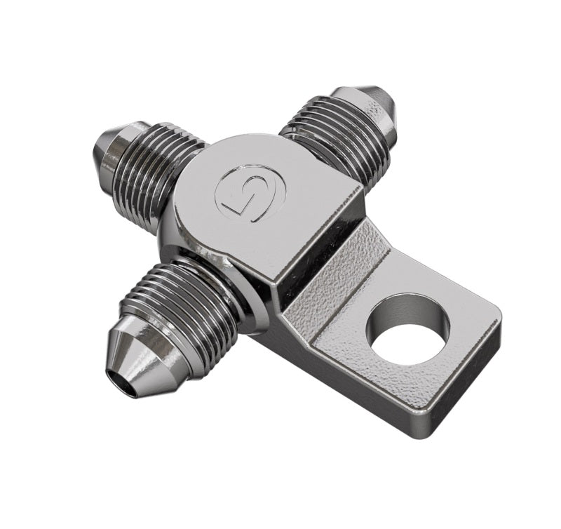 Goodridge T-Piece w/Locating Tab for AN3 Female Fittings - P5130-03C