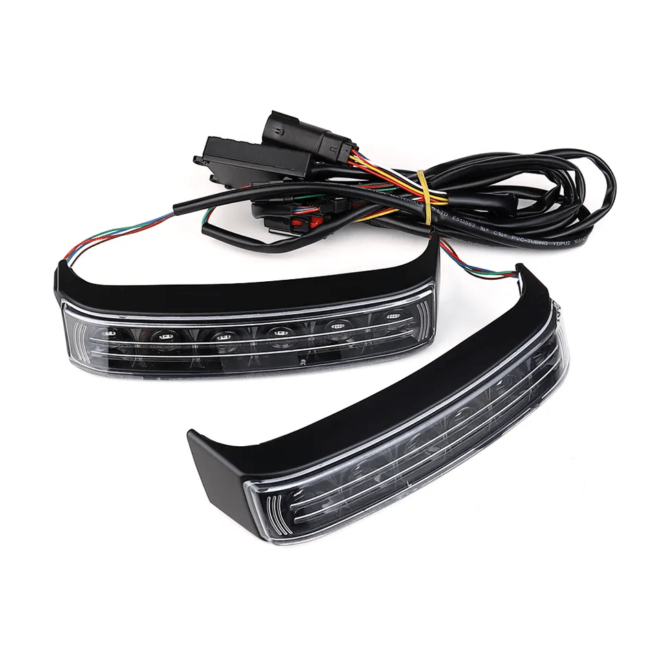 Eagle Lights Saddlebag LED Tail Lights with Turn Signals, Running Lights and Brake Lights for 2014 to Current Harley-Davidson® Touring Models