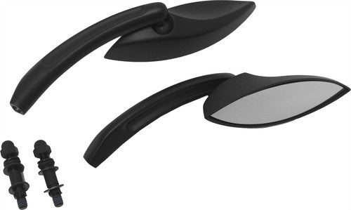 HARDDRIVE Elliptical Custom Die Cast Mirror - 18-223