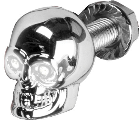 HARDDRIVE Lighted Skull License Plate Screw - H040081