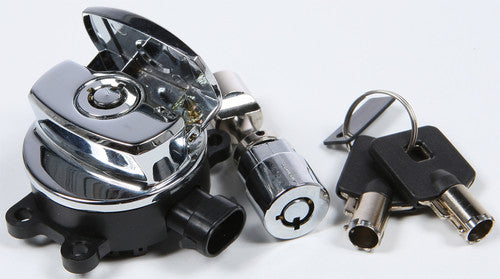 HARDDRIVE Side Hinge Ignition Switch w/Fork Lock - 27-042