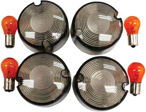 HARDDRIVE Smoked Turn Signal Lens Kit - 161032
