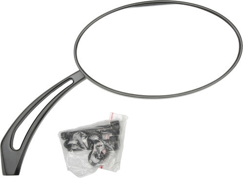 HARDDRIVE Universal Oval Arrow Mirror - 153079