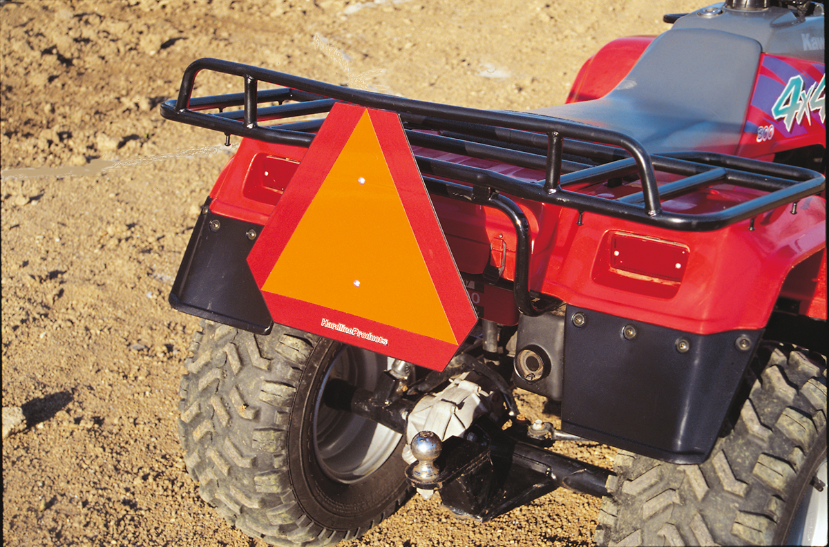 HARDLINE ATV Slow-Moving Vehicle Emblem - Safety Emblem 2350