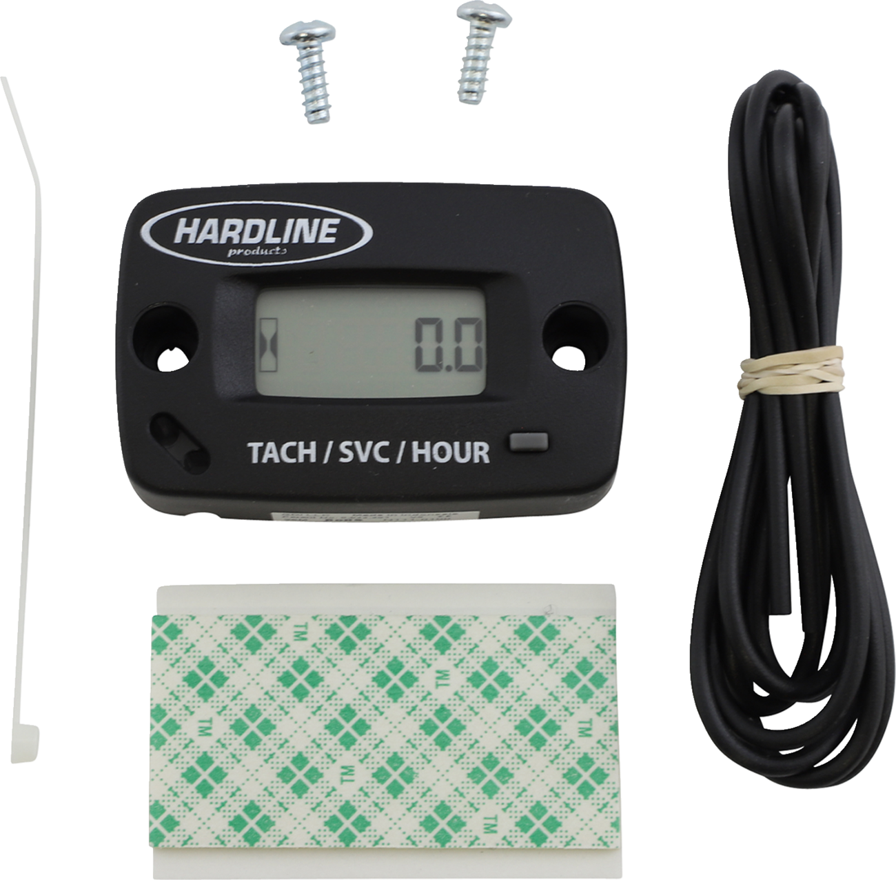 HARDLINE Resettable Hour Meter/Tachometer with Log Book - 2212-0399