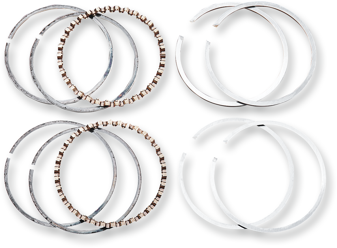 HASTINGS Replacement Piston Rings - Piston Rings / 3.498" + 0.005" / 80" Big Twin DS-750867