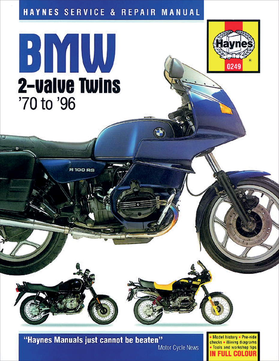 HAYNES Motorcycle Repair Manual — BMW
