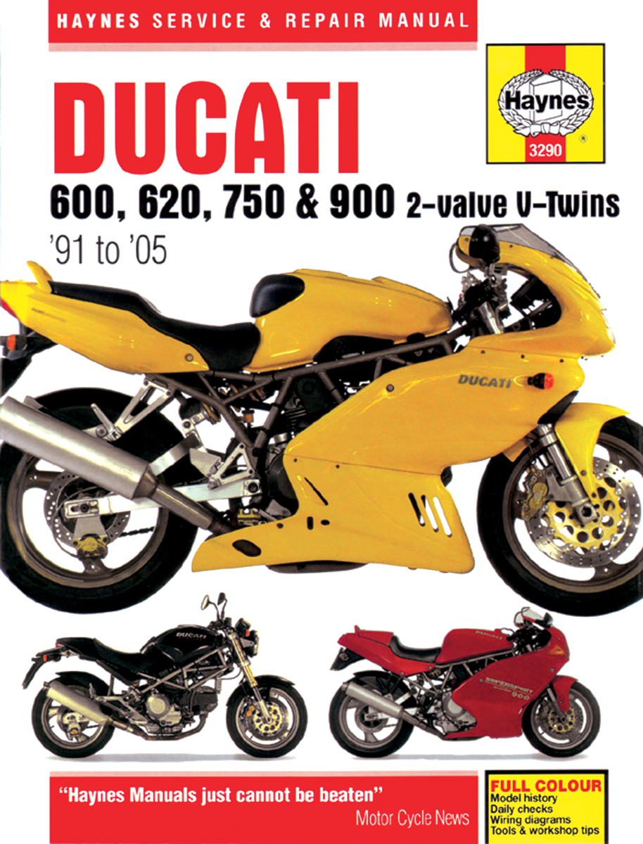 HAYNES Motorcycle Repair Manual — Ducati - Manual / Ducati / V-Twin HM3290