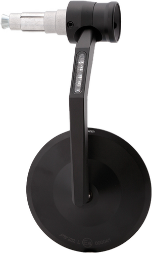 HIGHSIDER Montana Rim Handlebar Mirror W/Run Lights/Turn Signals - 301-528-OLD