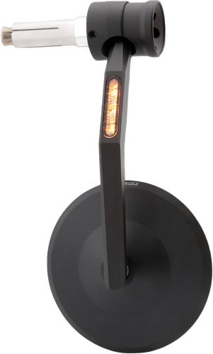 HIGHSIDER Montana Rim Handlebar Mirror W/Run Lights/Turn Signals - 301-529-OLD
