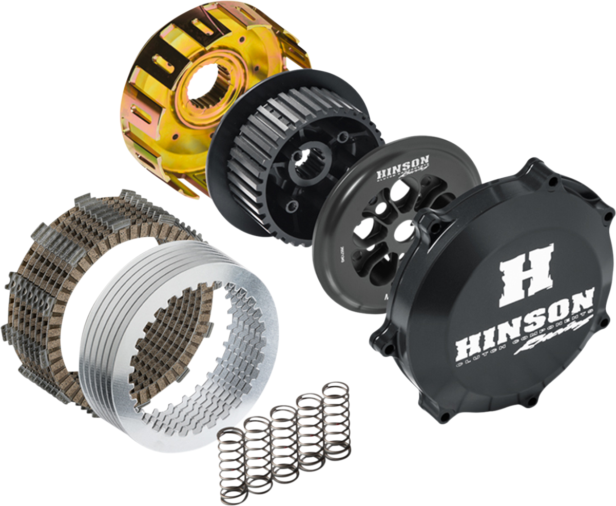 HINSON RACING Complete Momentum Conventional Clutch Kit - CRF450R/RX/RWE 1130-0631