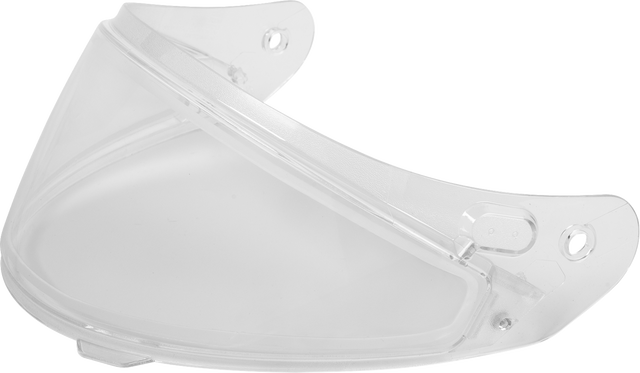 HJC HJ-17 Frameless Shield — Heated Electric Shield - HJ-17 Shield / Frameless / Dual Pane / Electric / Pinlock® Prepared / Clear 0130-1572